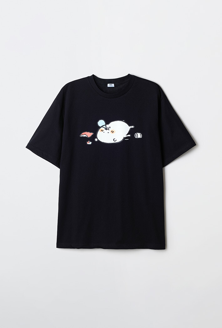 預訂｜SPAO x 白熊 短袖T-shirt BLACK