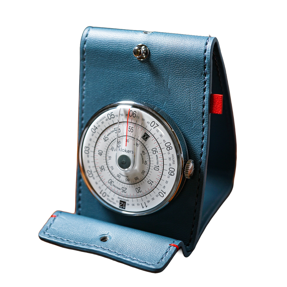 KLOK-01 錶頭＋藍色懷錶桌鐘套件