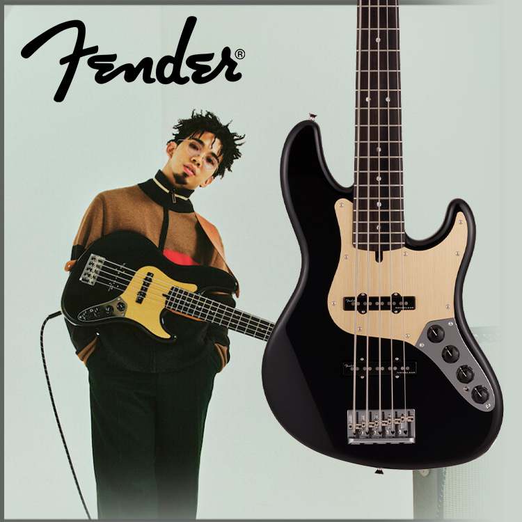 又昇樂器】簽名款Fender Deluxe Jazz Bass V Kazuki Arai Edition
