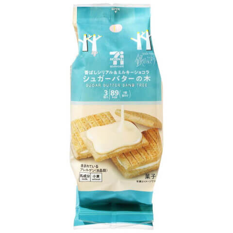 【乾貨】日版 SUGAR BUTTER TREE經典砂糖奶油夾心餅乾3入 1包