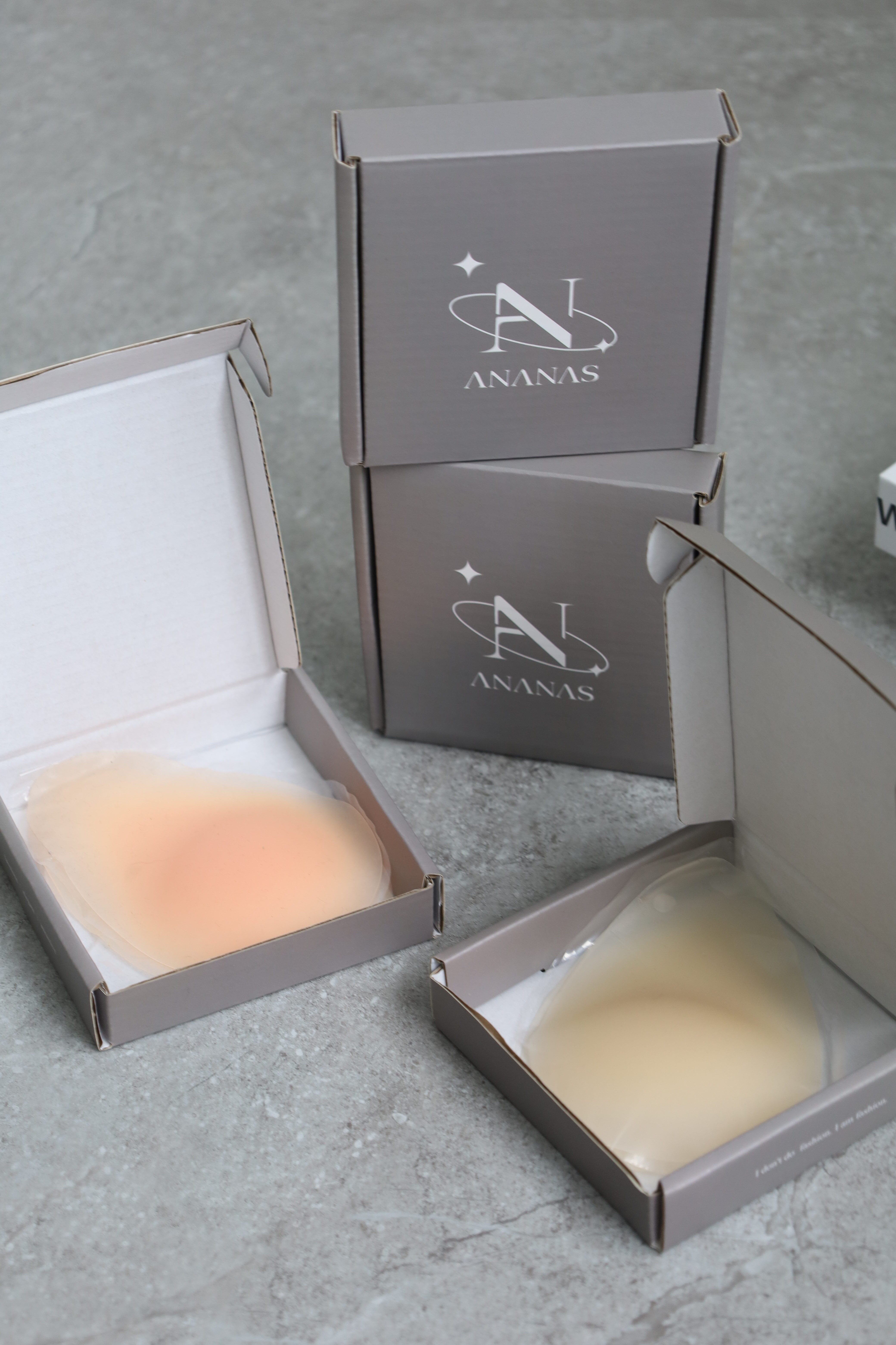 裸感無痕隱形提拉胸貼-粉色