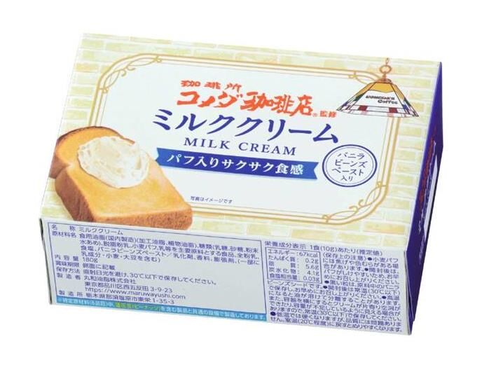 日本 丸和 牛奶鮮奶油風味 抹醬 180g
