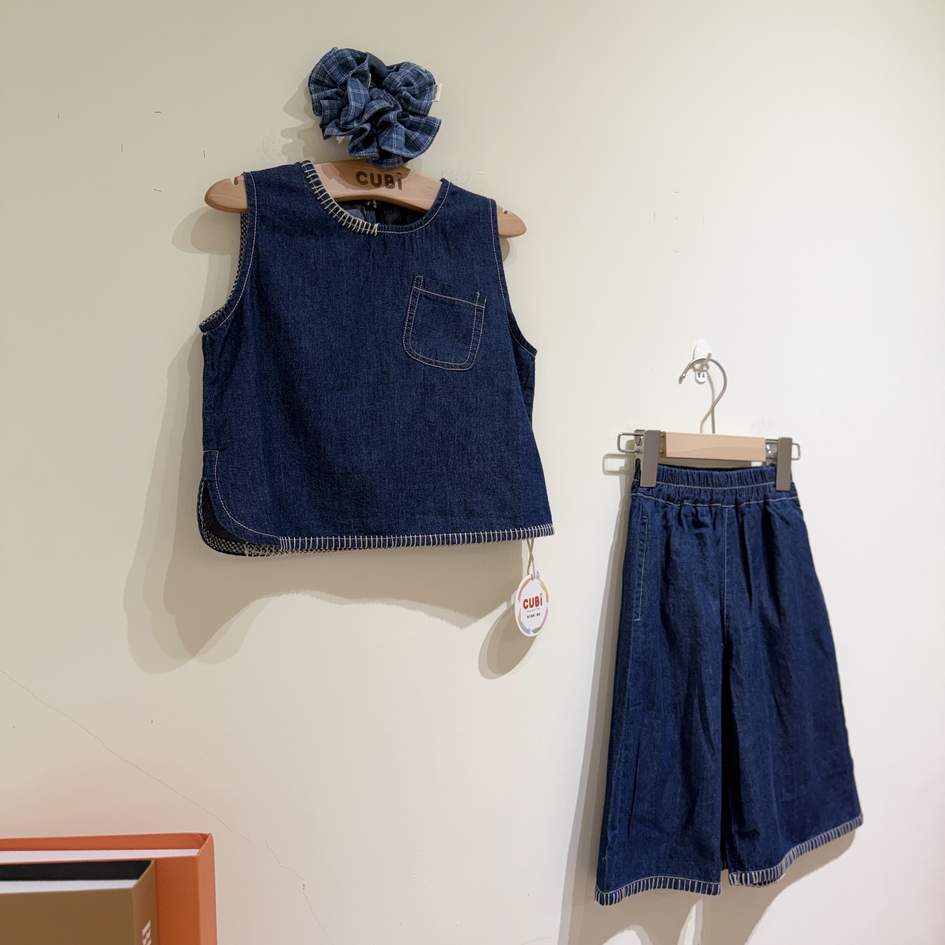 26夏 軟質七分褲牛仔套裝