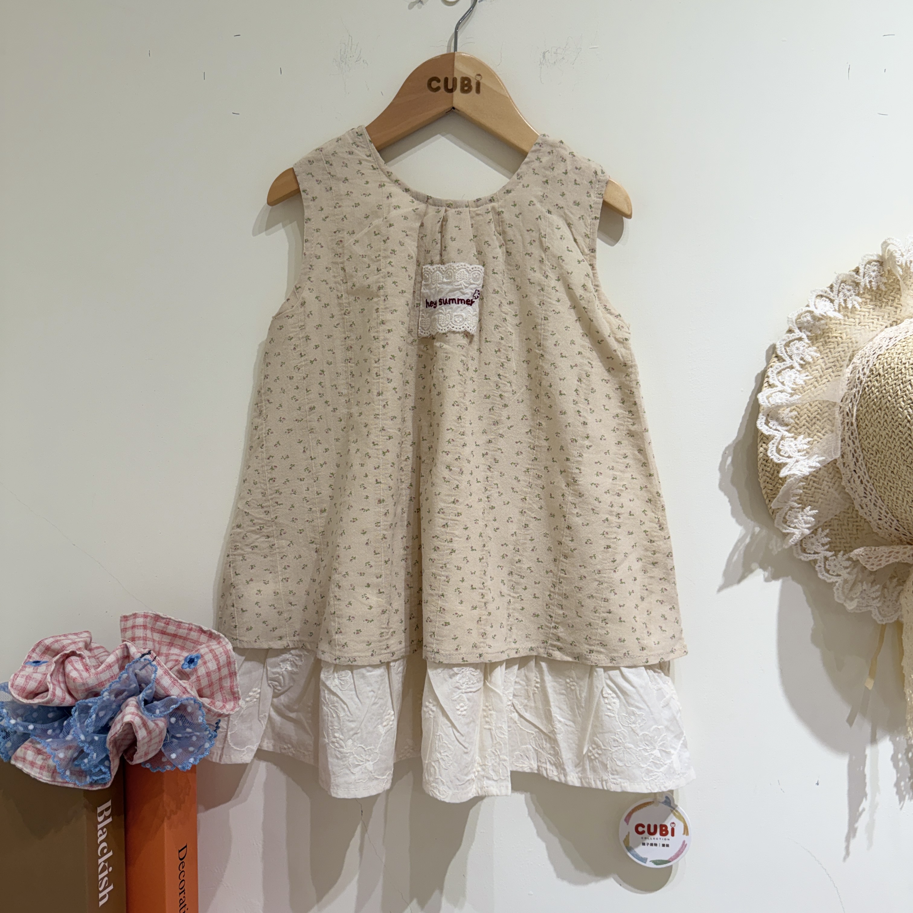 26夏 法式細碎花洋裝