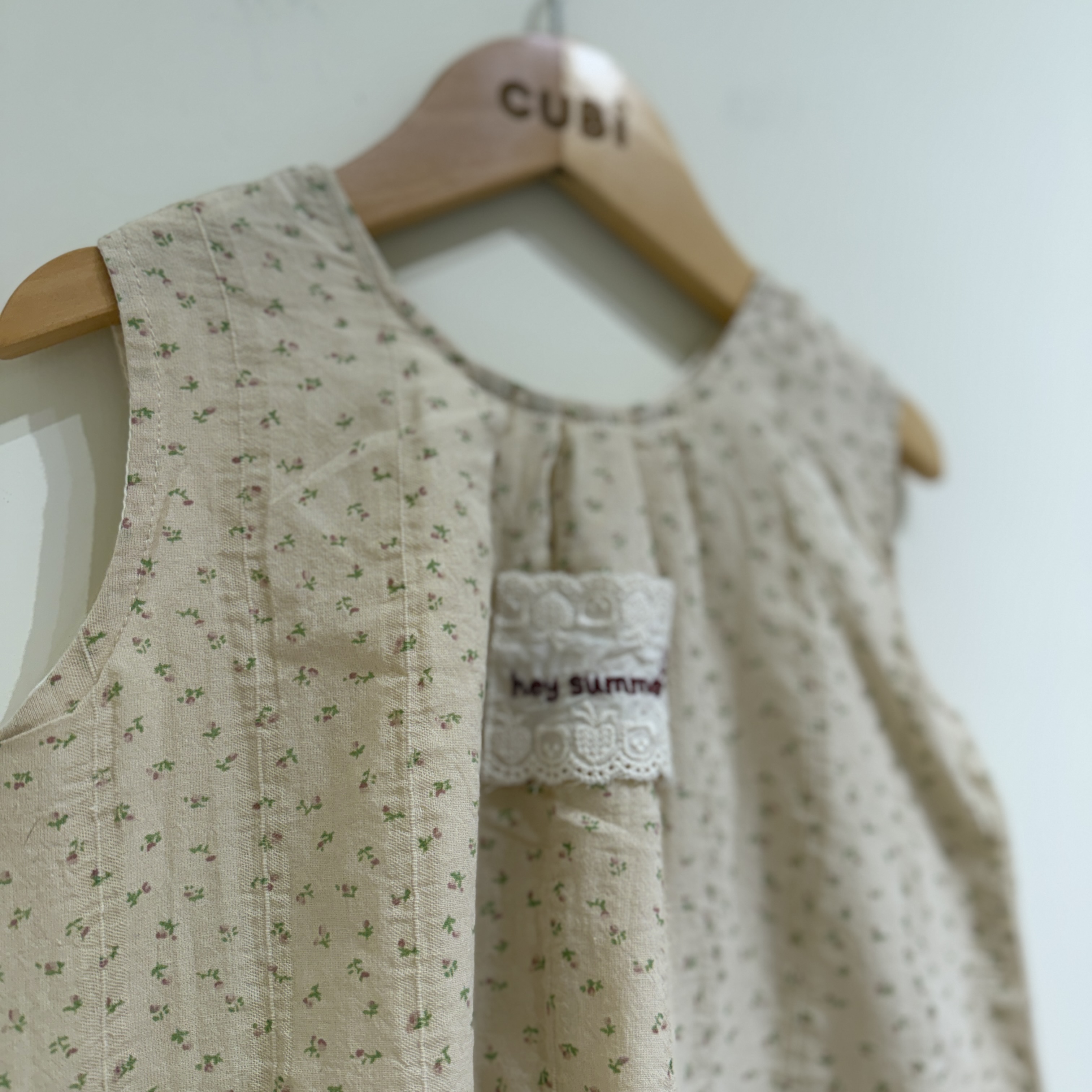 26夏 法式細碎花洋裝