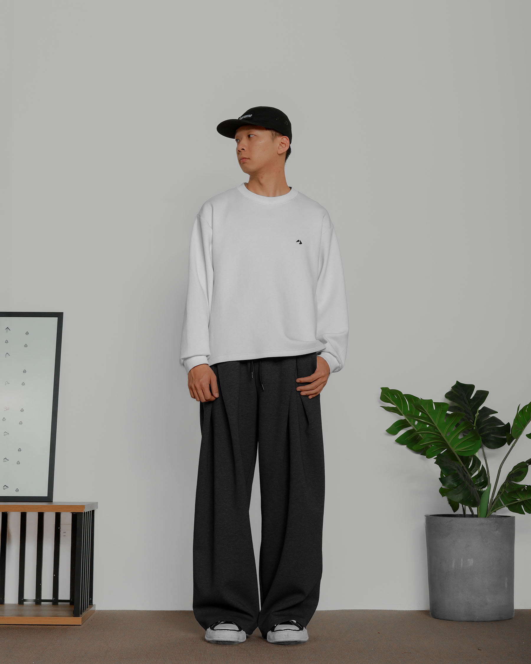 垂墜打褶棉褲 Urban Drape Sweats LL-023