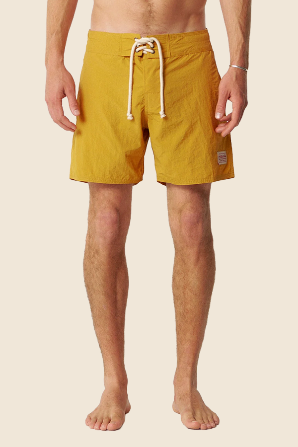 TCSS - FIRST POINT 16 吋衝浪褲(芥末黃)