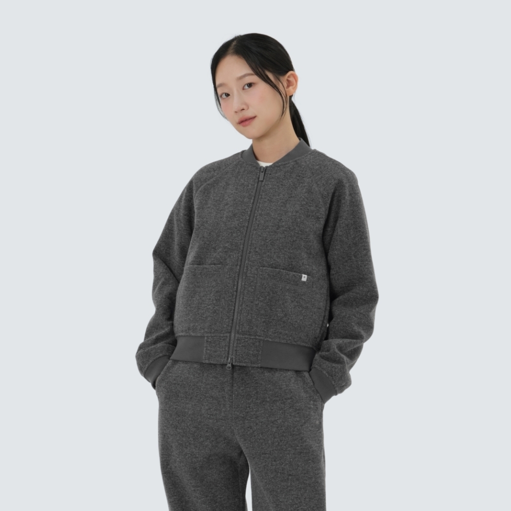 【代購】Snow Peak 雪諾必克 女 Essential Wool Varsity 開襟 外套 S25WWFPJ07