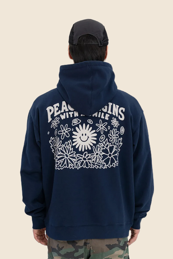 BIG WAVE - PEACE AGAIN  連帽TEE