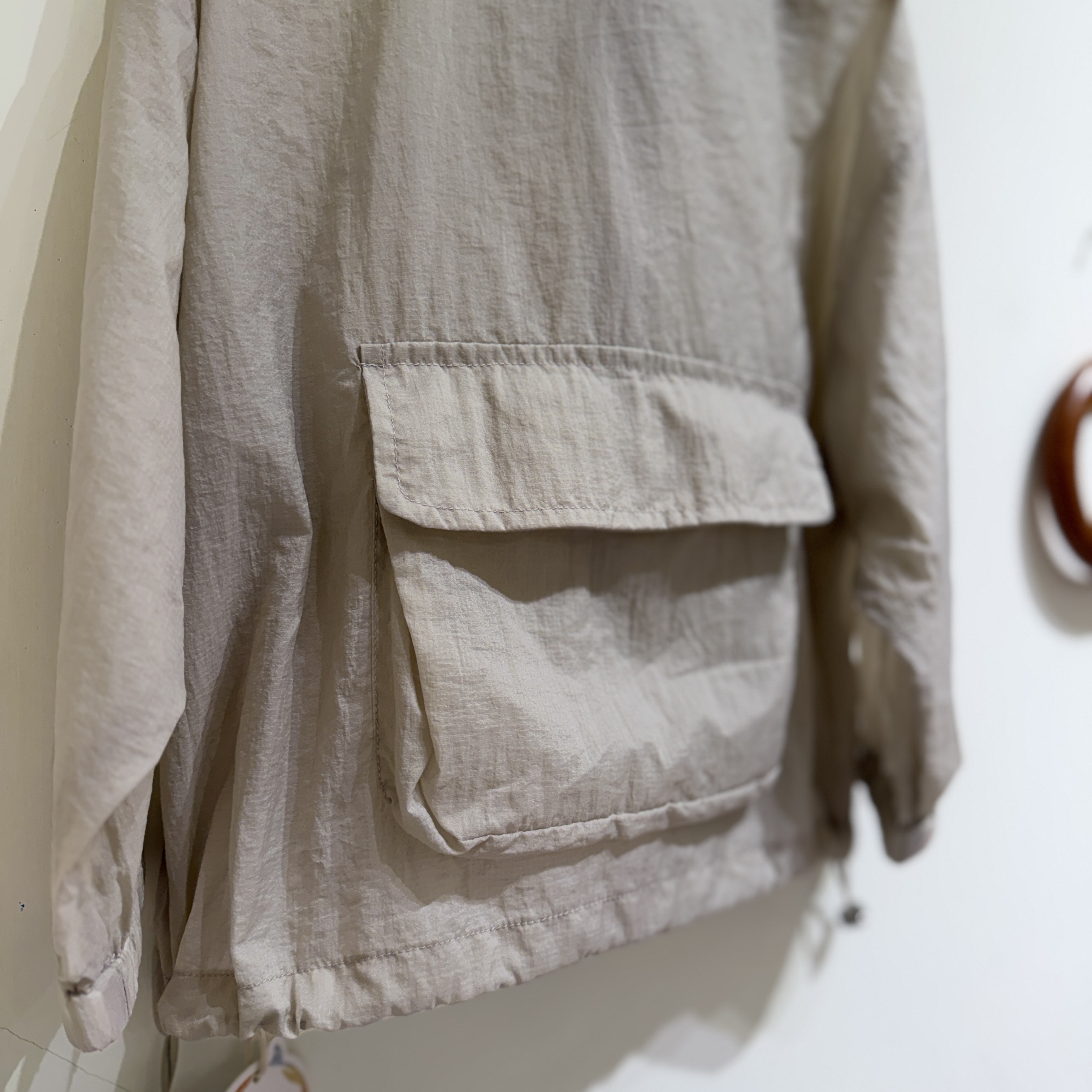 26夏 速乾防曬外套（卡其）