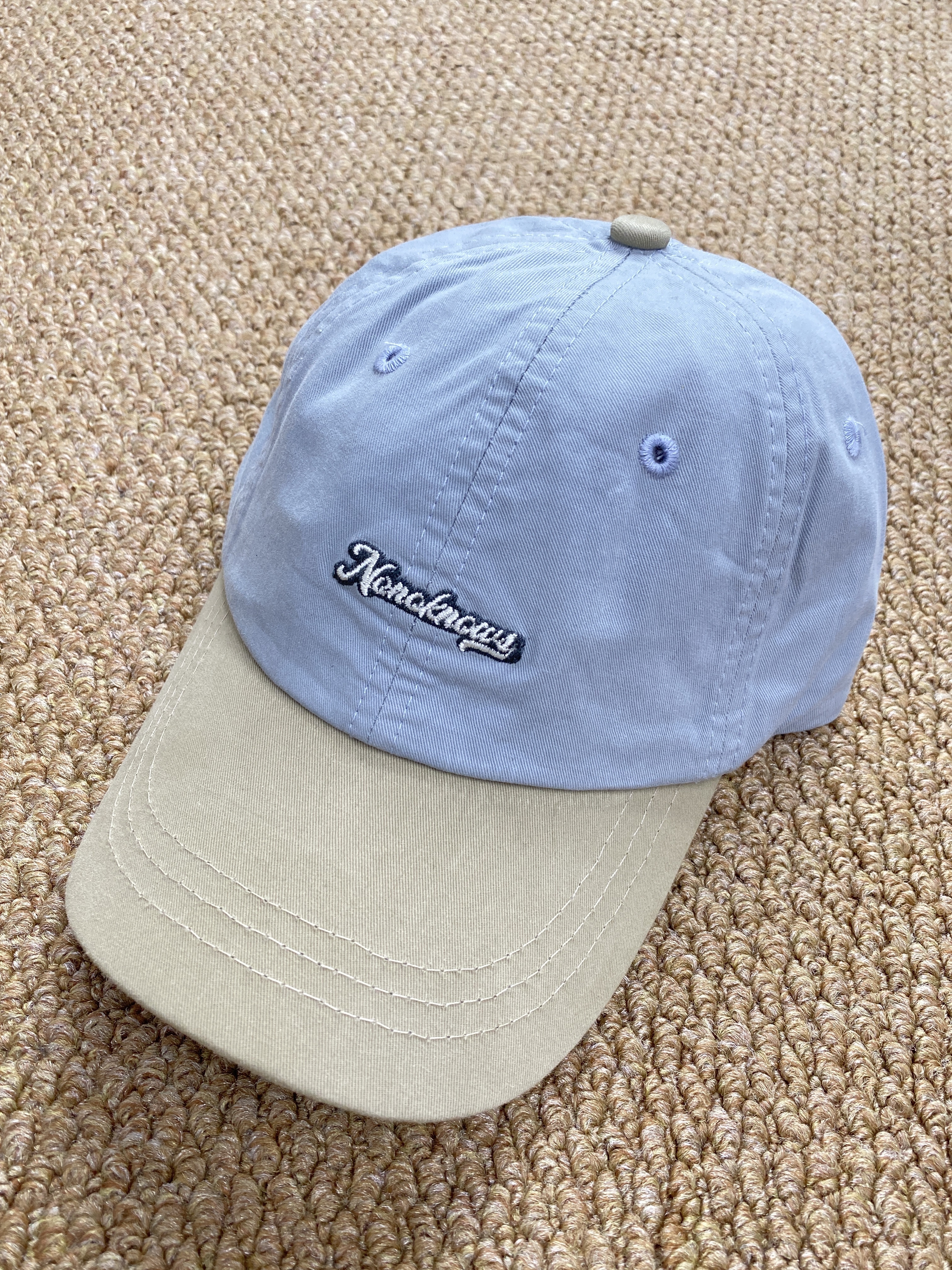 A04460刺繡英文字標棒球帽