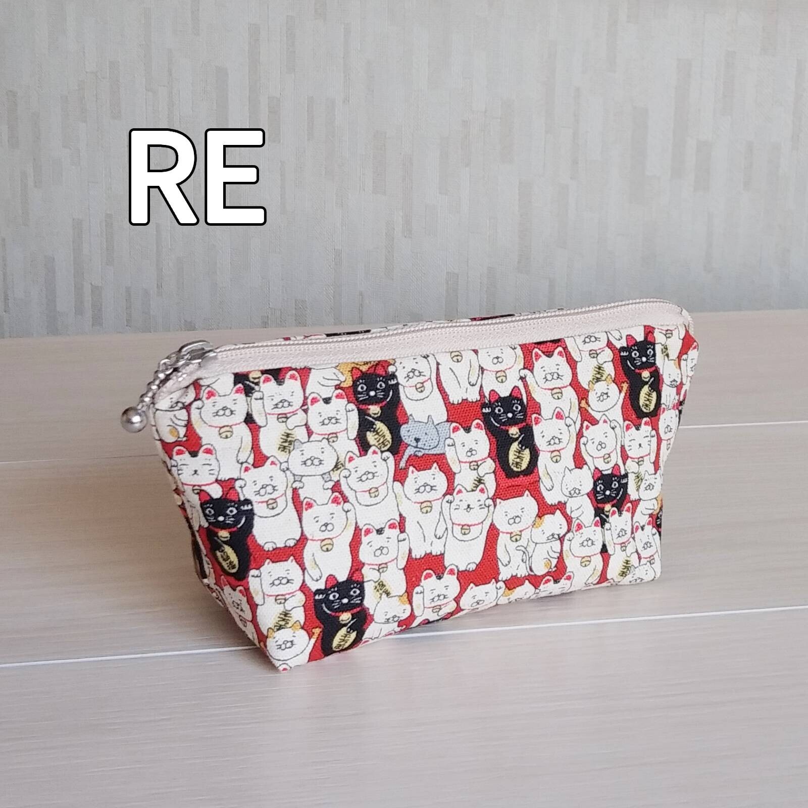 [日本製造] Maneki Neko 招財貓日本布藝收納袋