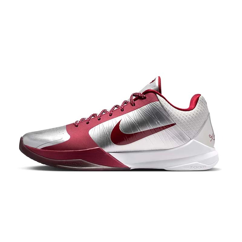 Nike Kobe 5 Protro "Lower Merion Aces Away" 科比 黑桃 銀色酒紅 籃球鞋 男款 IM0557-001 [台灣現貨]
