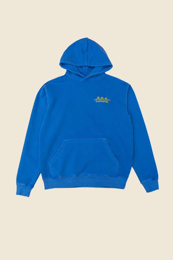 BIG WAVE - PENGUINS SURF CLUB  連帽TEE （ 天空藍）