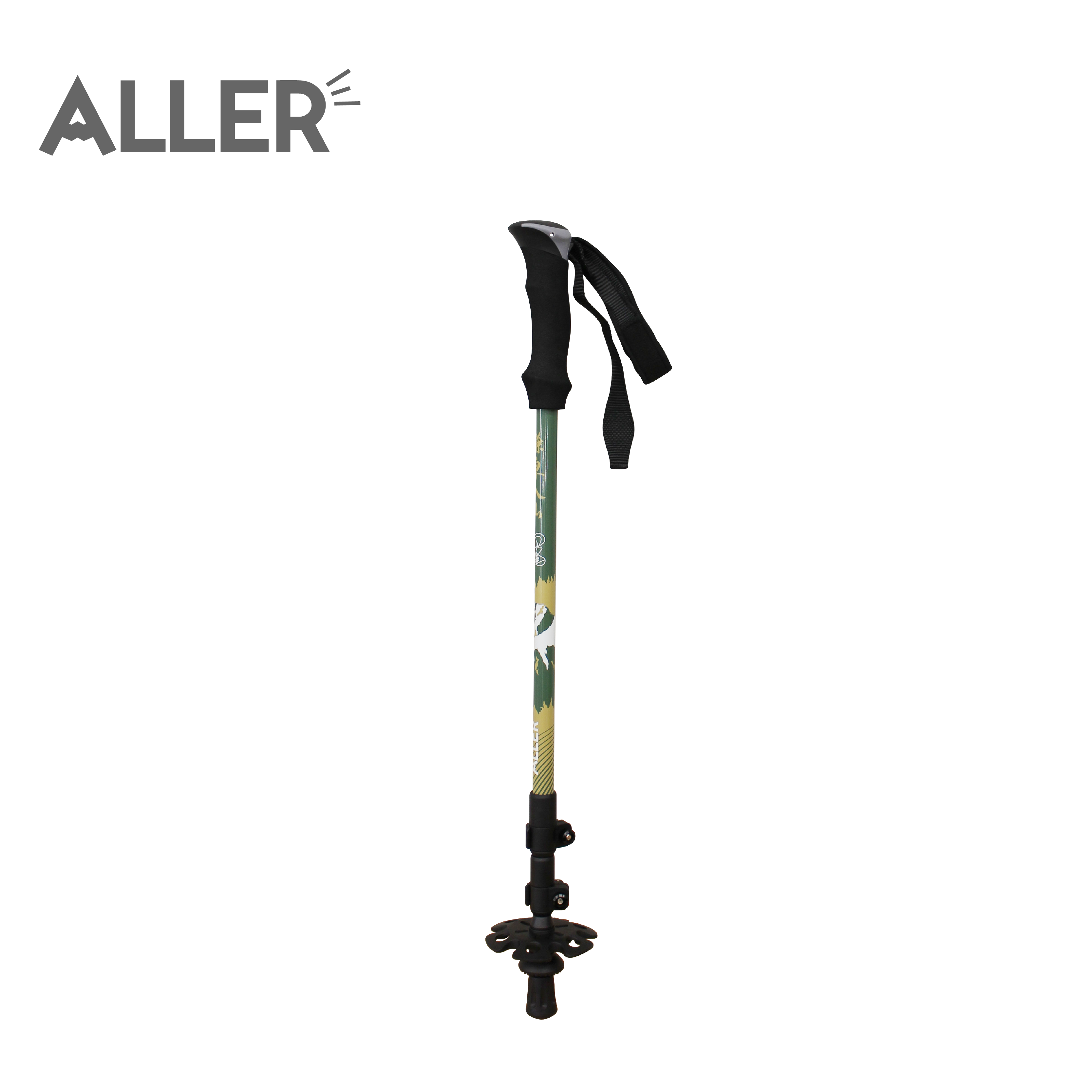 【ALLERx江秀真】謙卑入山聯名快扣登山杖 87POT202307