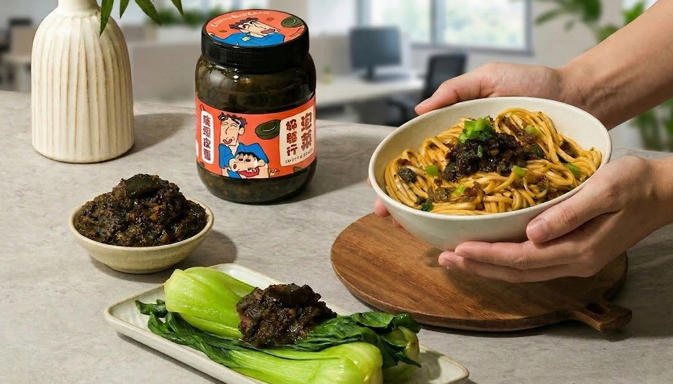 協發行催淚皮蛋拌麵拌飯料理建議-週一解憂午餐開胃小菜搭配-2026網購美食評價