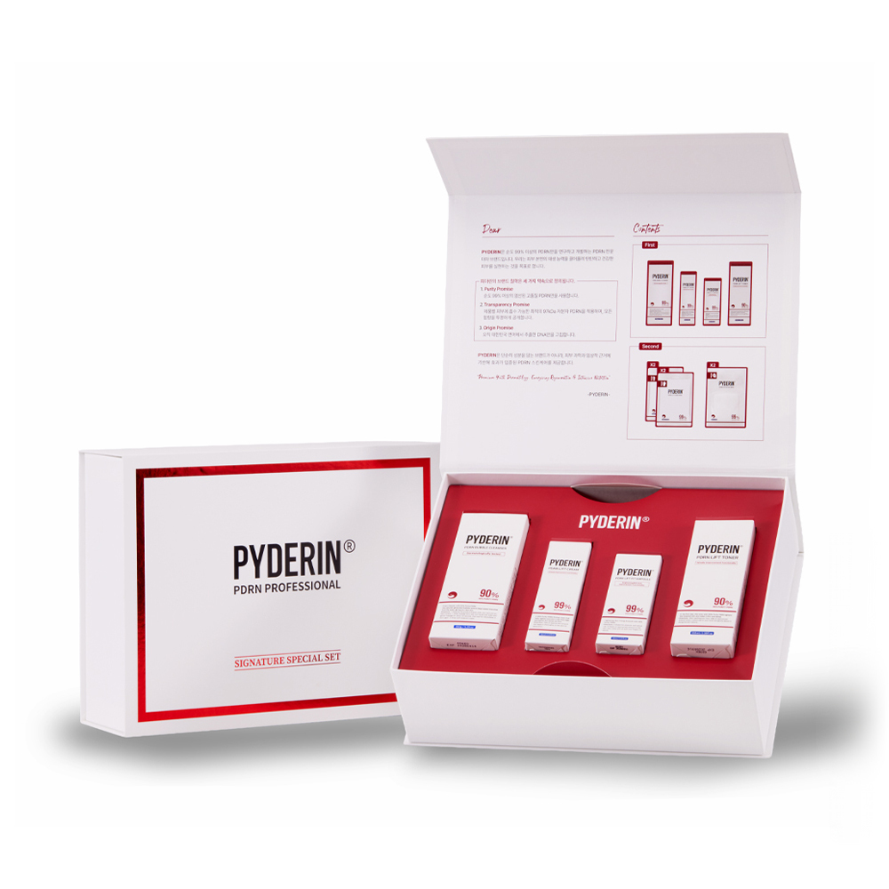 XC081 Pyderin PDRN 母親節禮盒(洗面、TONER、精華、CREAM 各1枝 + 面膜、手膜、腳膜 各2片) EXP 2028.AUG