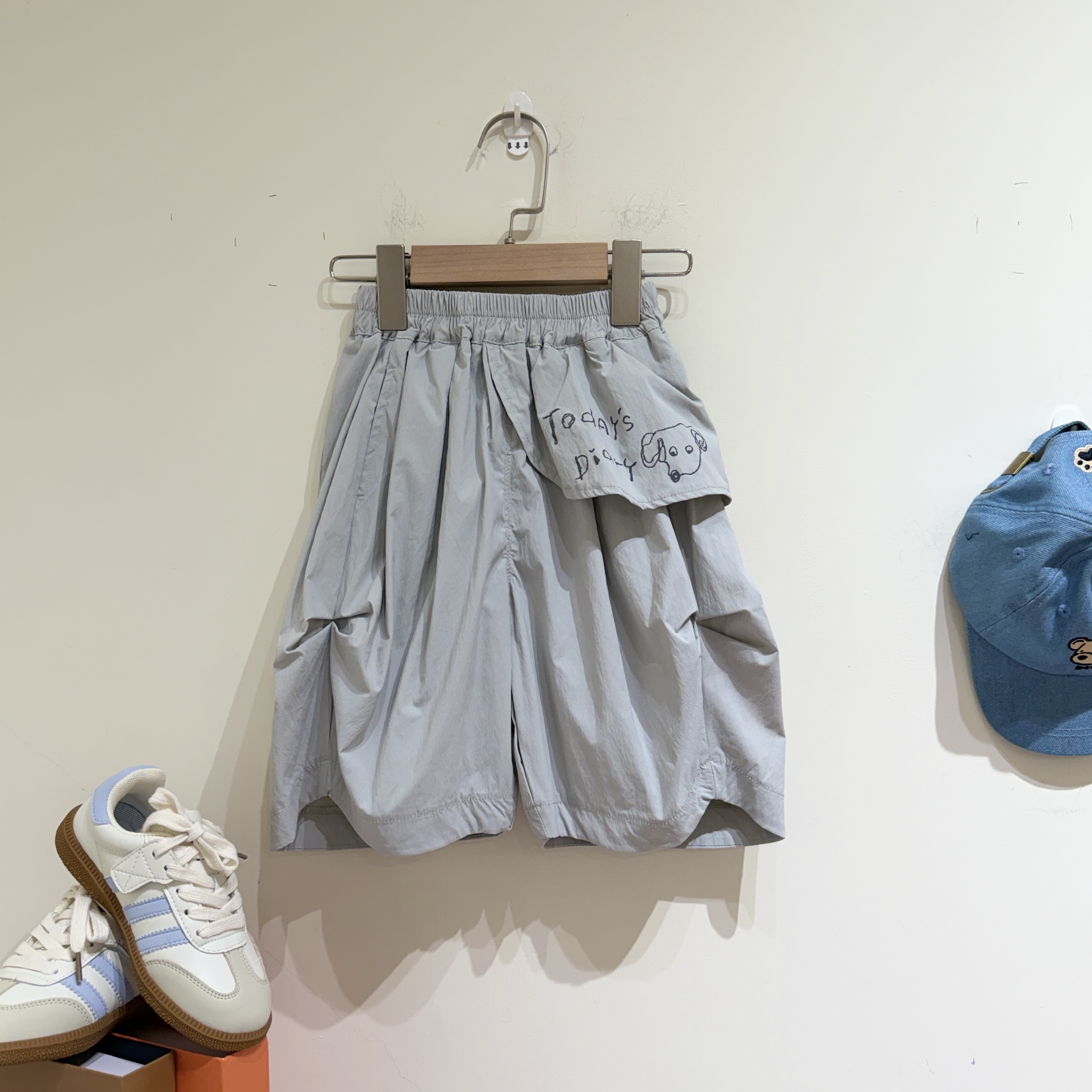 26夏 小狗口袋速乾短褲