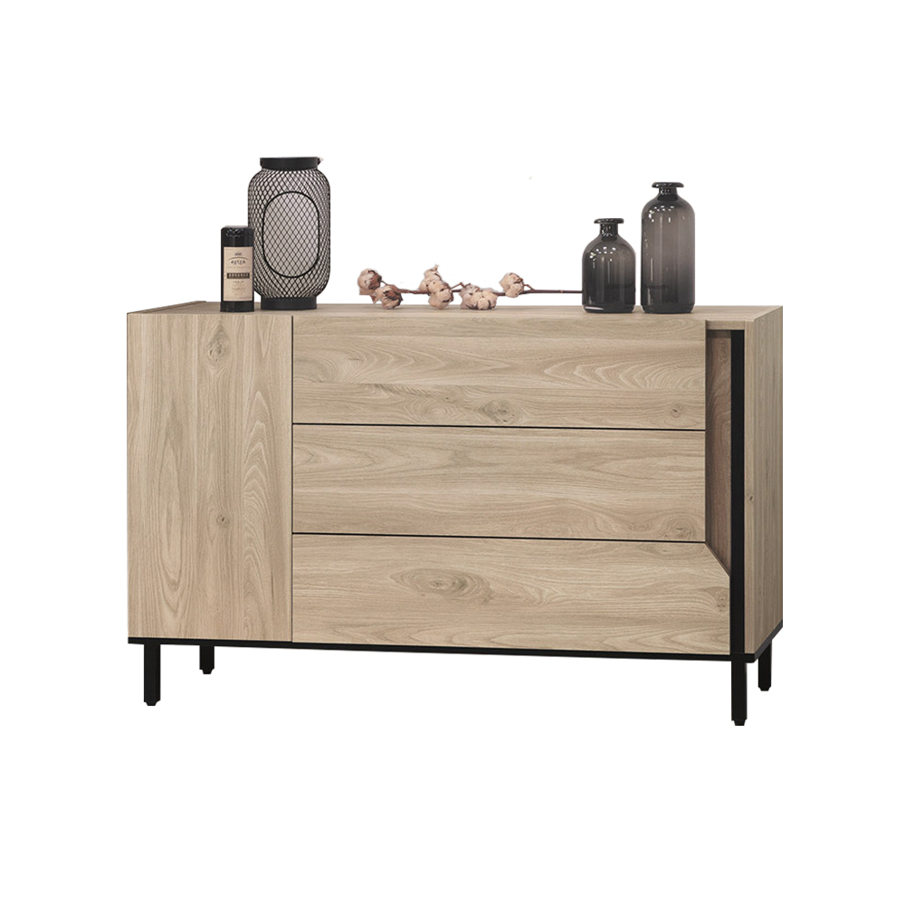 柏蒂家居-羅迪4尺三斗櫃/三抽收納置物櫃