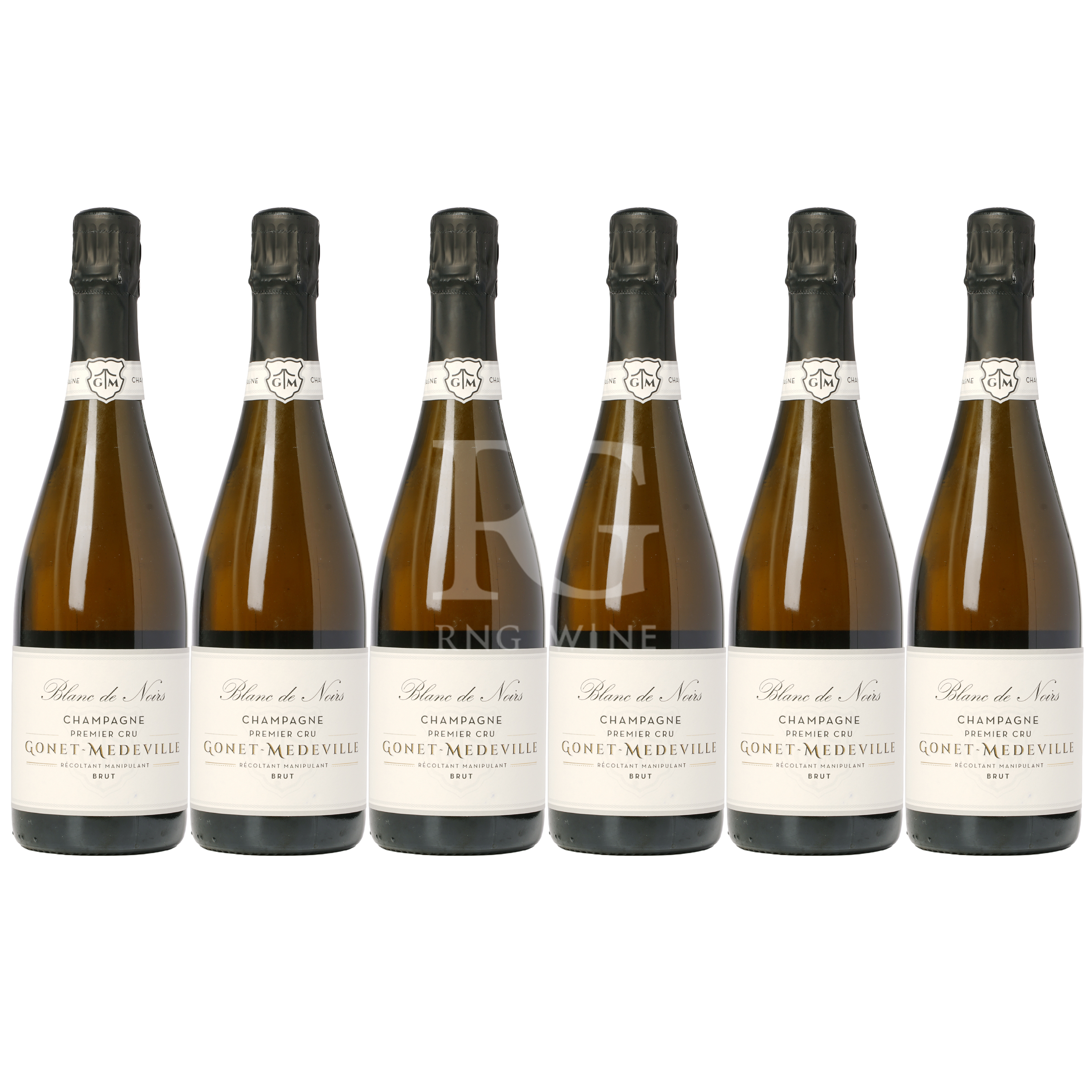 Gonet-Medeville Blanc de Noirs Premier Cru Brut (RP93) - 6 Bottle Pack