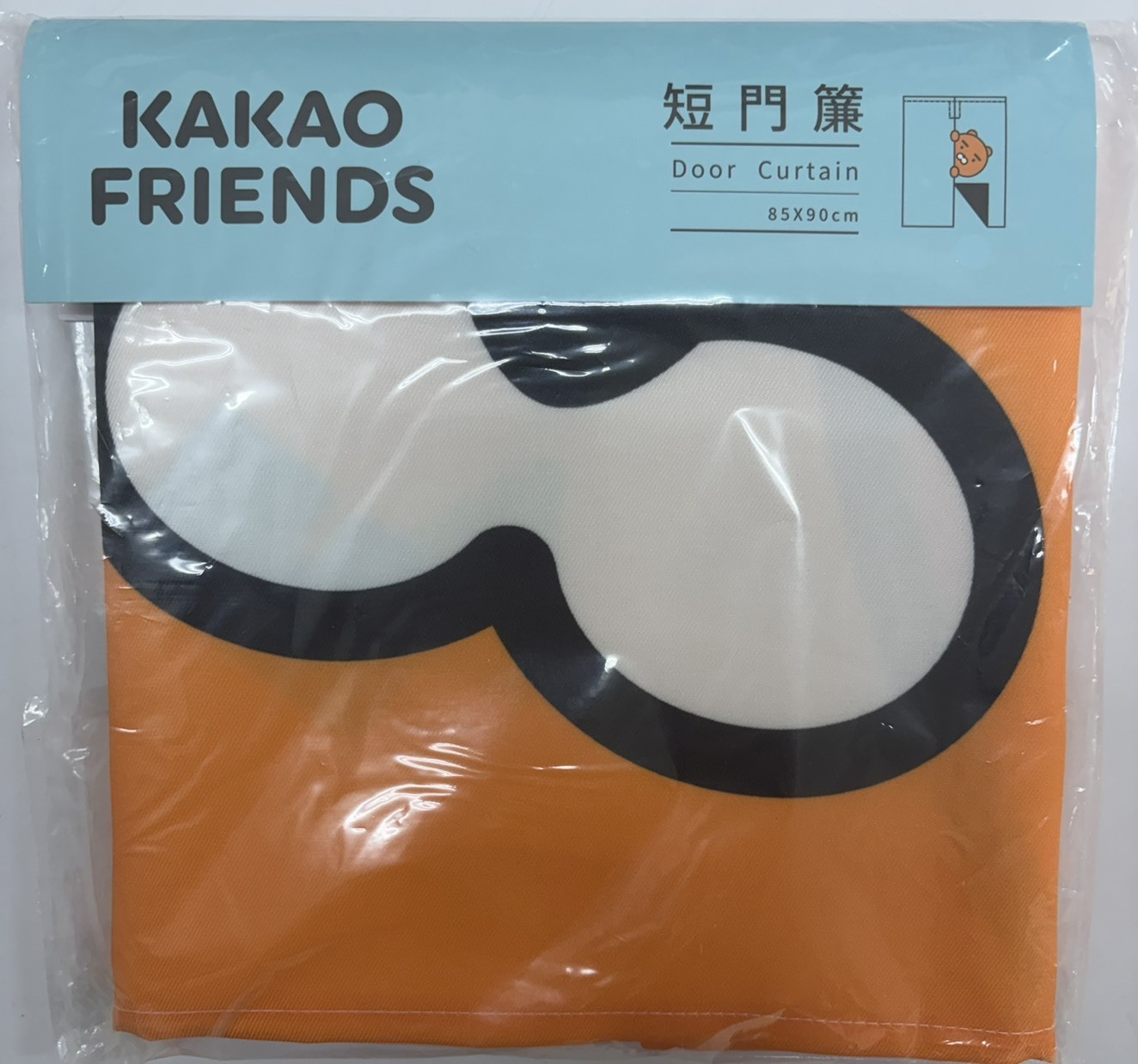 基隆院∣韓國知名貼圖人物【萊恩】短窗簾85X90CM