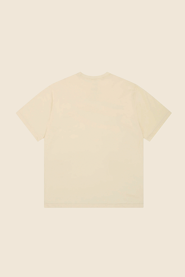 KAPPY DESIGN - SUNDANCE LOUNGE HALF 短TEE（奶白）