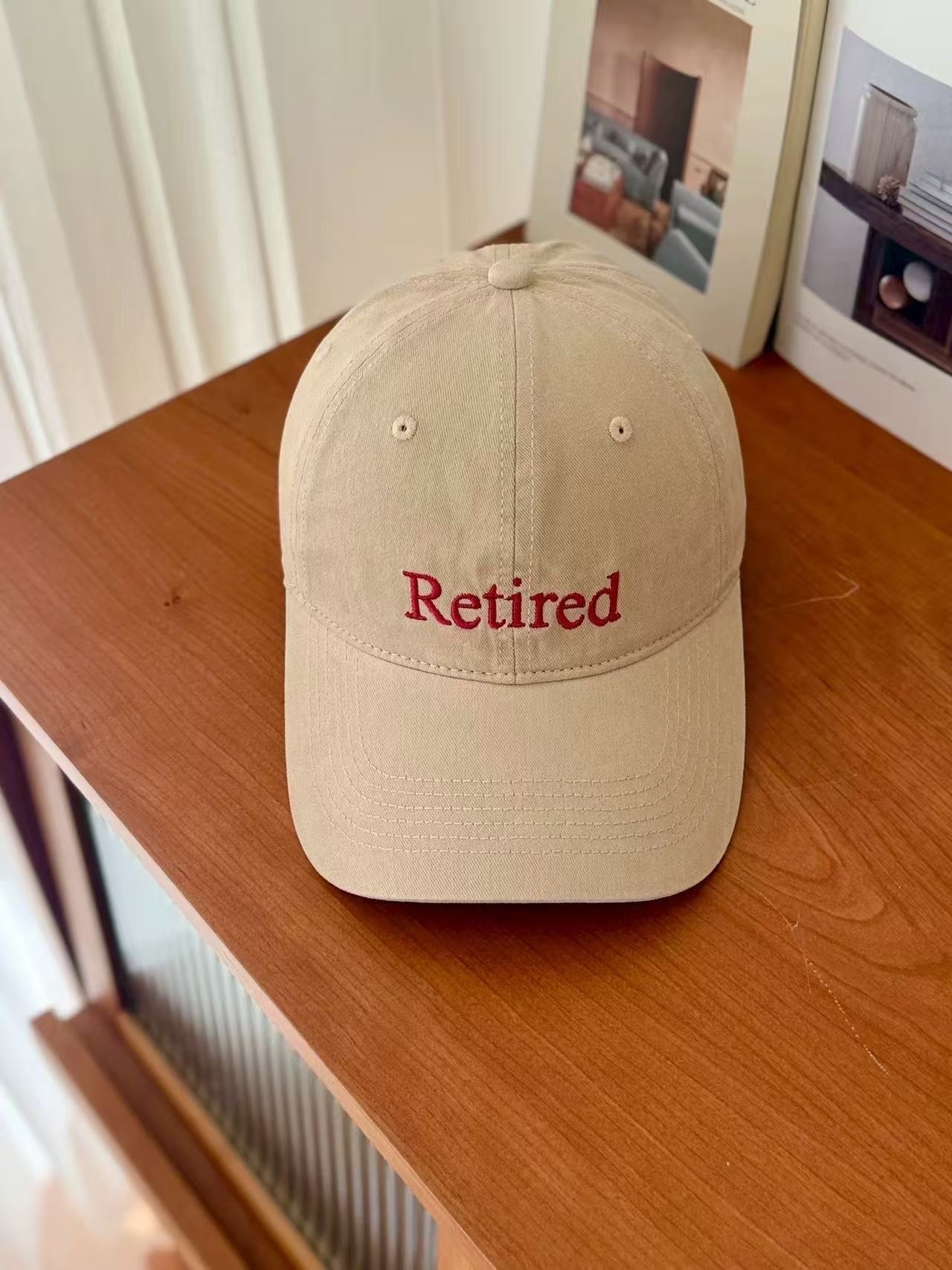 163 Retired 刺繡英字棒球帽