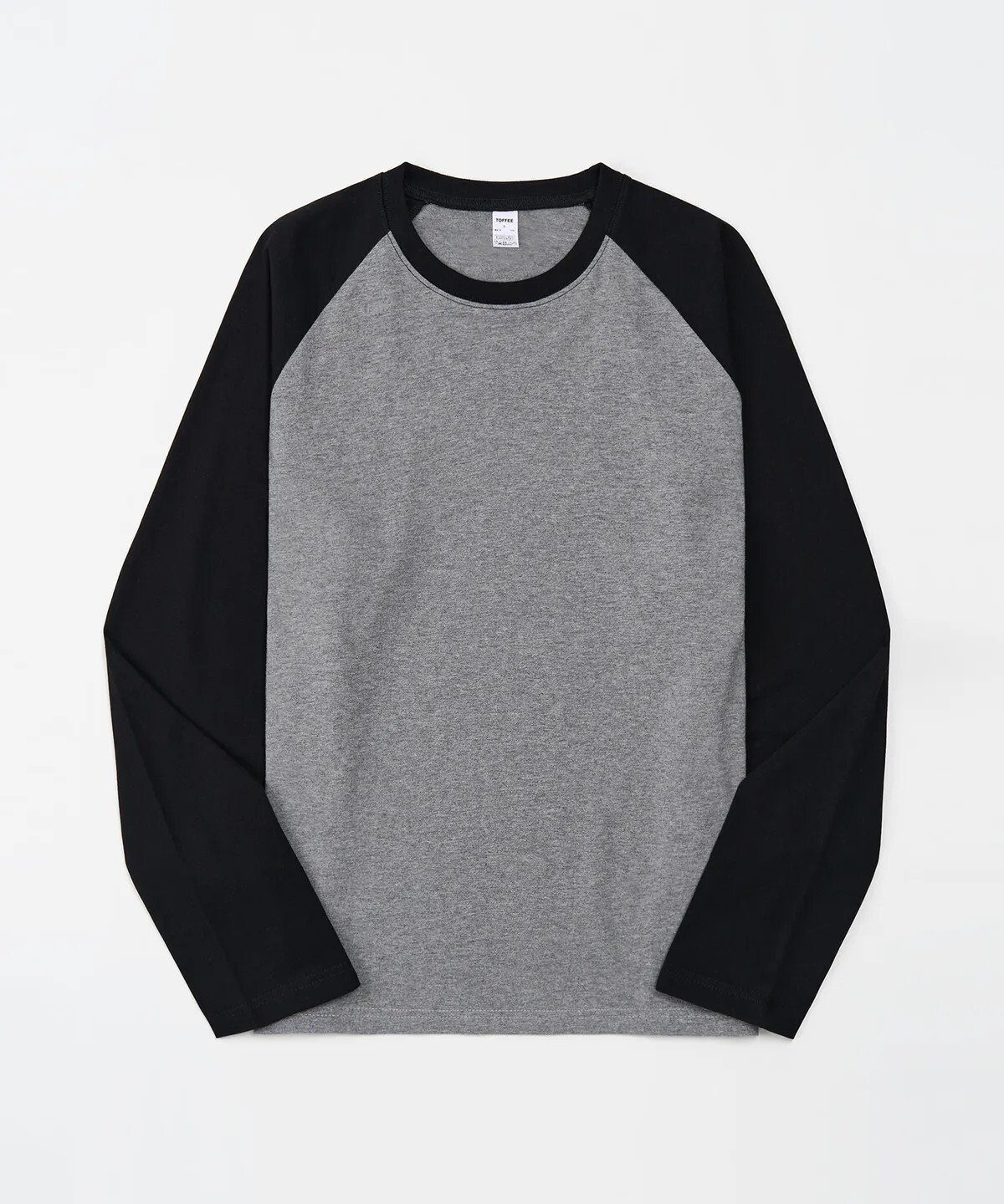 【OWN】TOFFEE 薄長袖 上衣 簡約 百搭 撞色 寬鬆 素面 韓系 流行 不分男女 黑色 橄欖綠 深藍