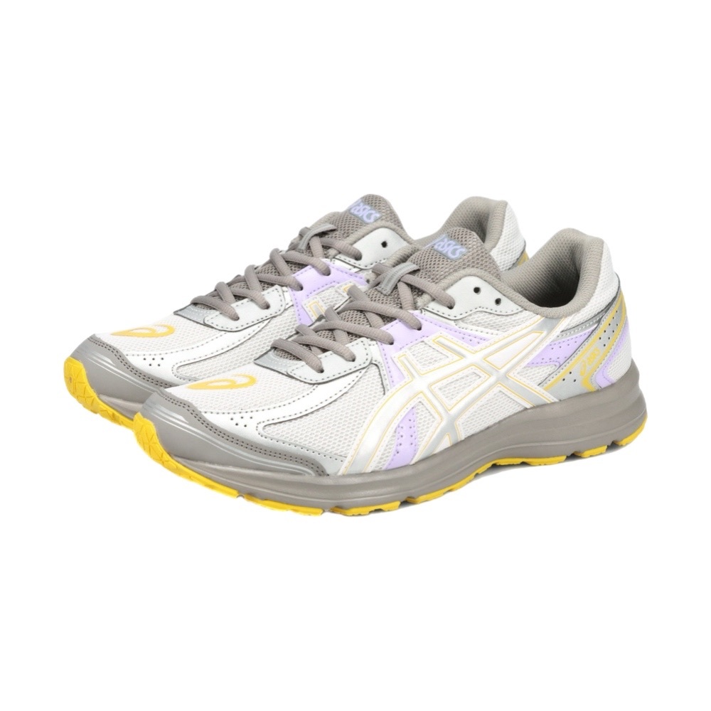 ASICS JOG 100S 白黃 黃灰 石頭灰 休閒 運動 1203A741-102
