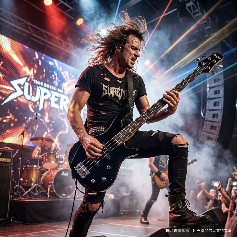 Super Super / HB-026 雙單拾音器電貝斯 (共4色) 第 2 張圖片｜三峽吉他 / Bass