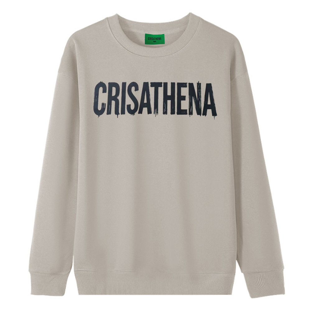0324CA28-CRTNA-Crisathena 衛衣 黑色/ 駝色/ 灰色/ 紅色/ 白色, S-M/ L-XL (A28)