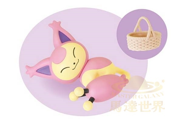Takara Tomy Arts 扭蛋-寶可夢野餐吉祥物 2-向尾喵