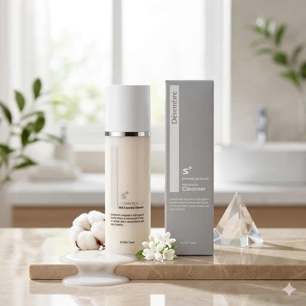 【直播】Desembre LX032501 Derma Science Milk Essencial Cleanser 牛奶精華潔面乳 150ml