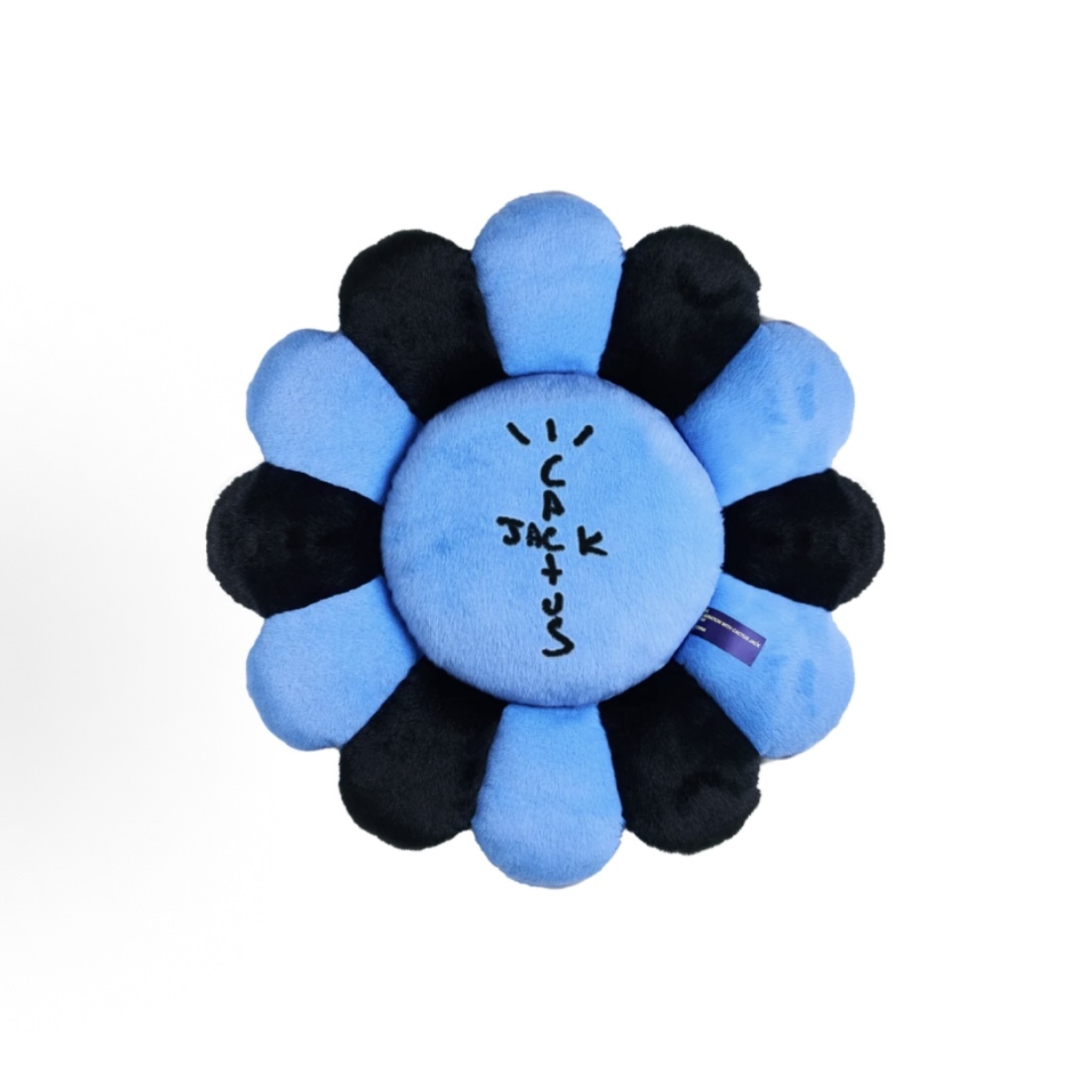 TRAVIS SCOTT CJ X TAKASHI MURAKAMI FLOWER PLUSH 60CM (BLUE) 村上隆 聯名款 抱枕 藍色-ISTS-FD-MK-PW01