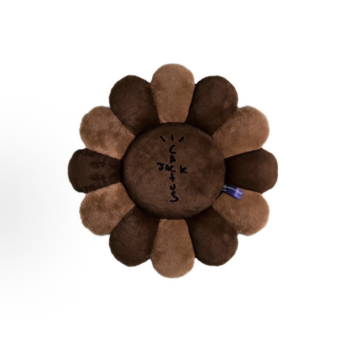 TRAVIS SCOTT CJ X TAKASHI MURAKAMI FLOWER PLUSH 60CM (BROWN) 村上隆 聯名款 抱枕 棕色-ISTS-FD-MK-PW03