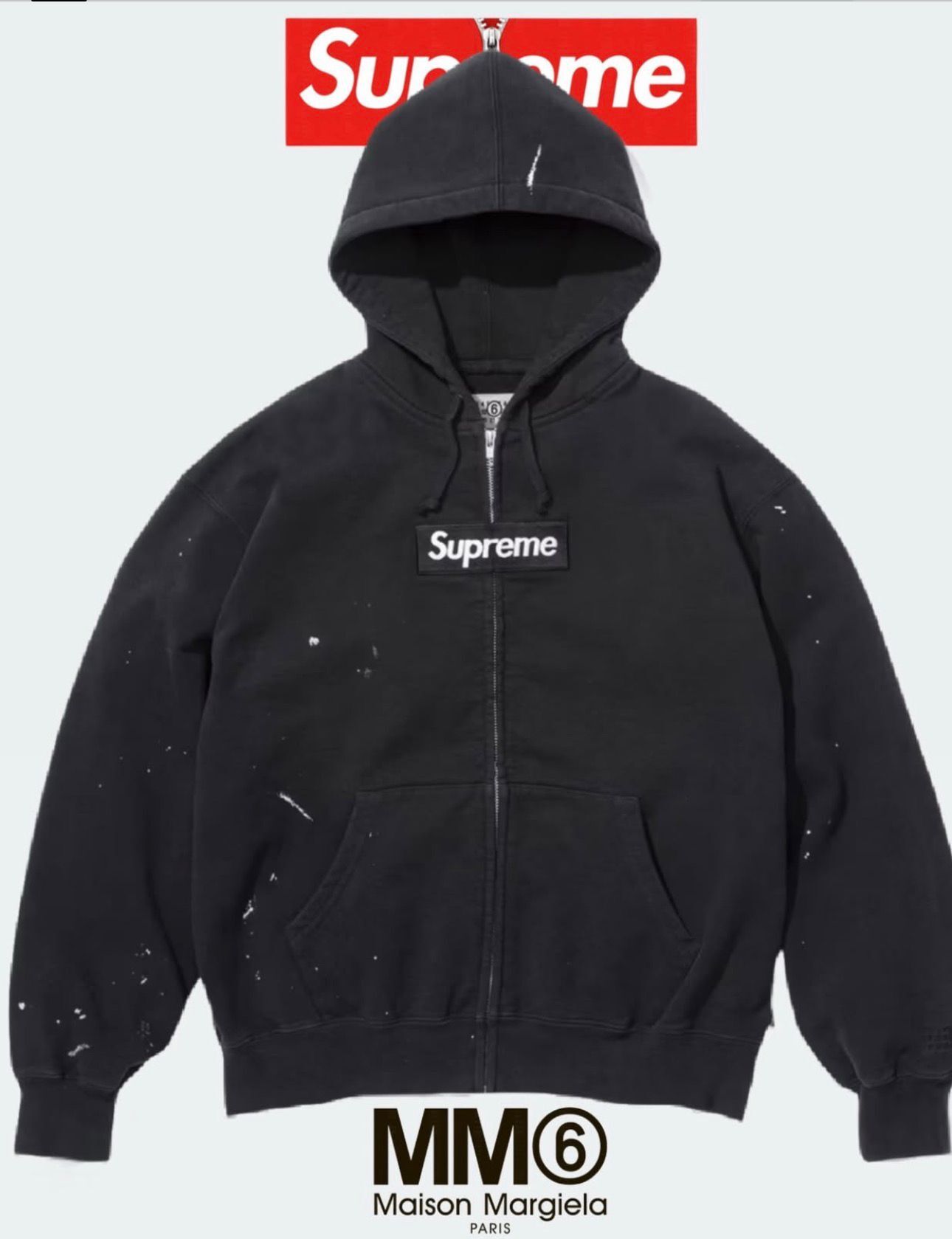 現貨|SUPREME 26SS MM6 MAISON MARGIELA BOX LOGO ZIP UP