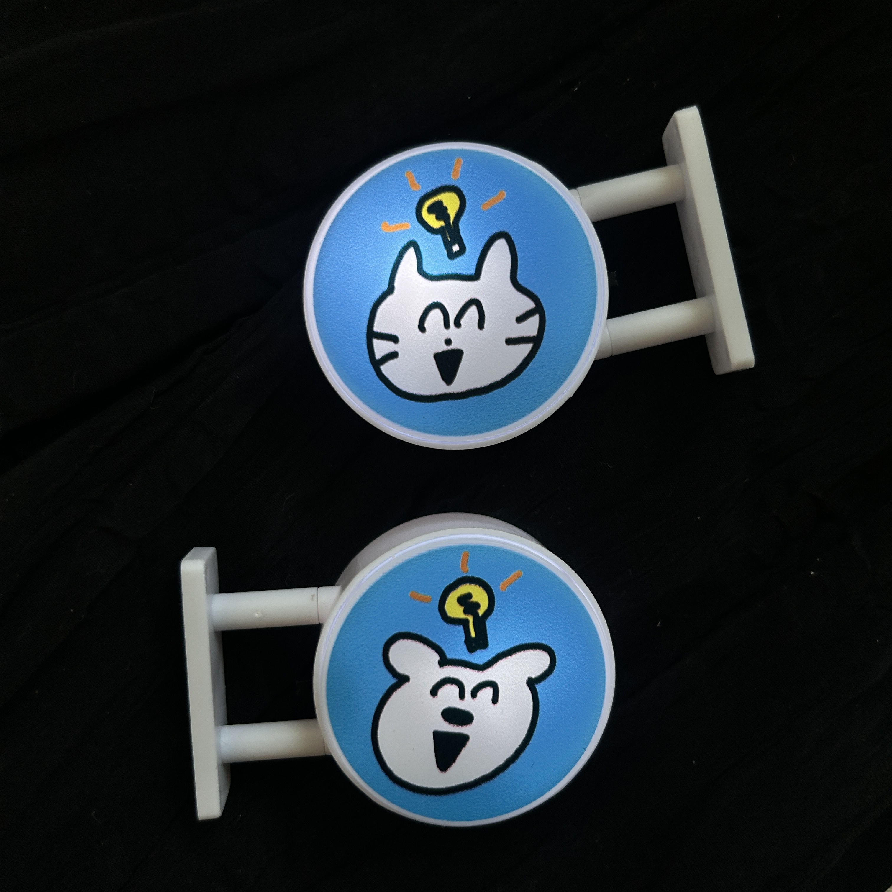 【咪室 MEOWMI TATTOO】笑貓笑狗磁吸燈箱