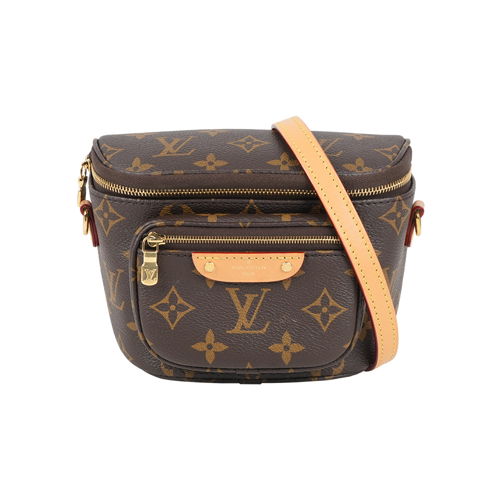【Louis Vuitton】新款 Monogram 塗層帆布迷你腰包