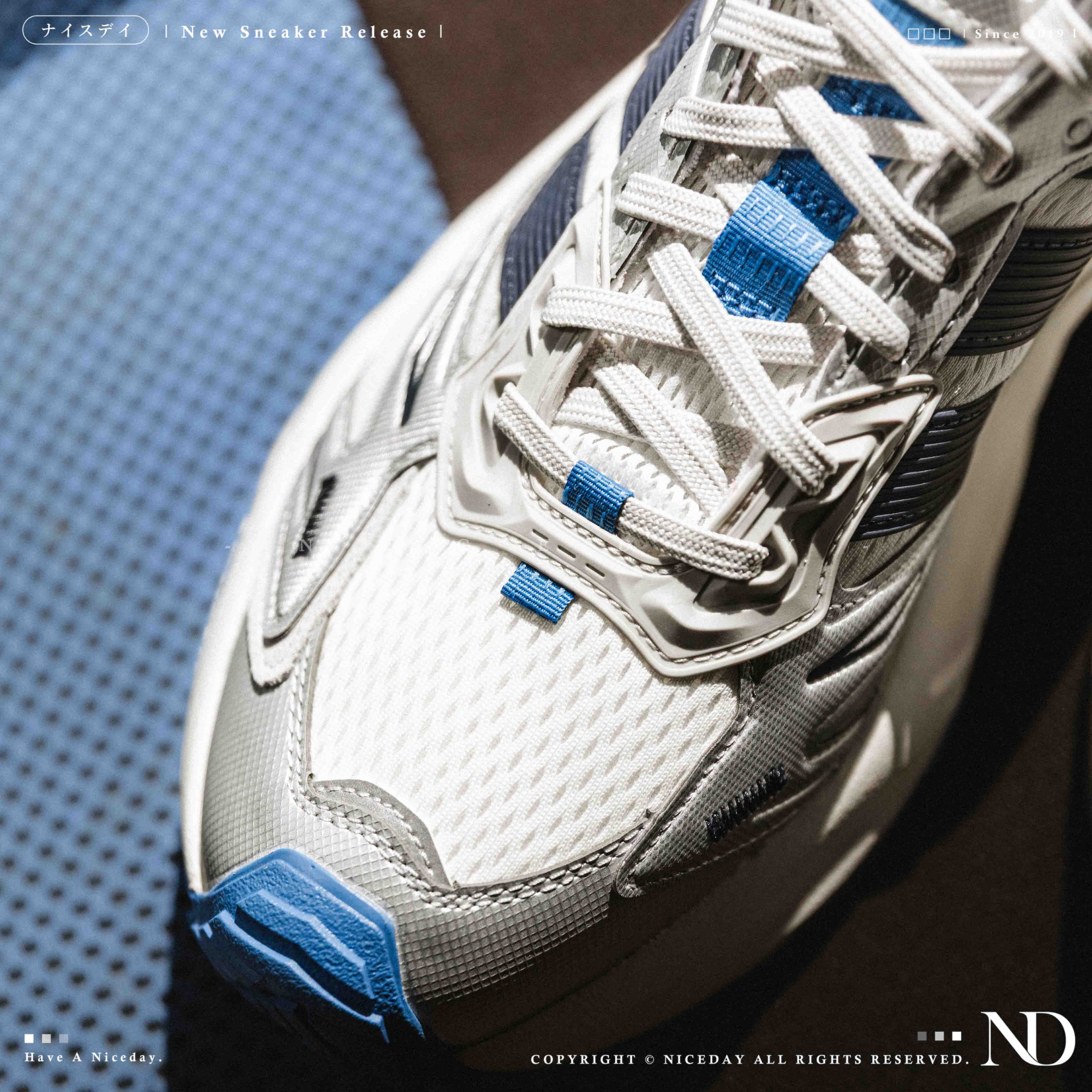 NICEDAY 代購 Adidas XLG Storm Edge 白藍 藍白 白 機甲鞋 風暴 皇家藍 KJ2113