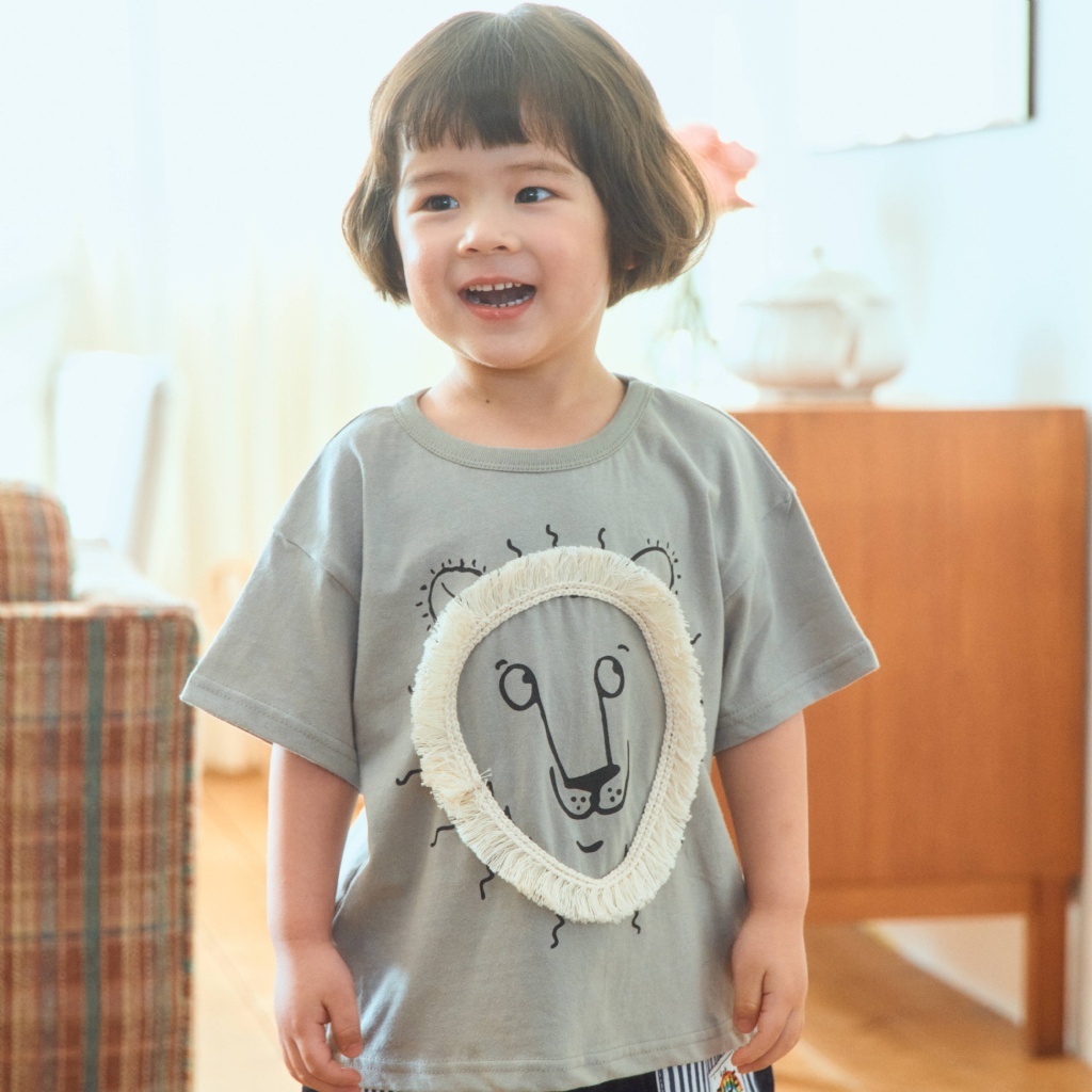 韓國🇰🇷1stblue 流蘇獅子短袖T恤(5-15)