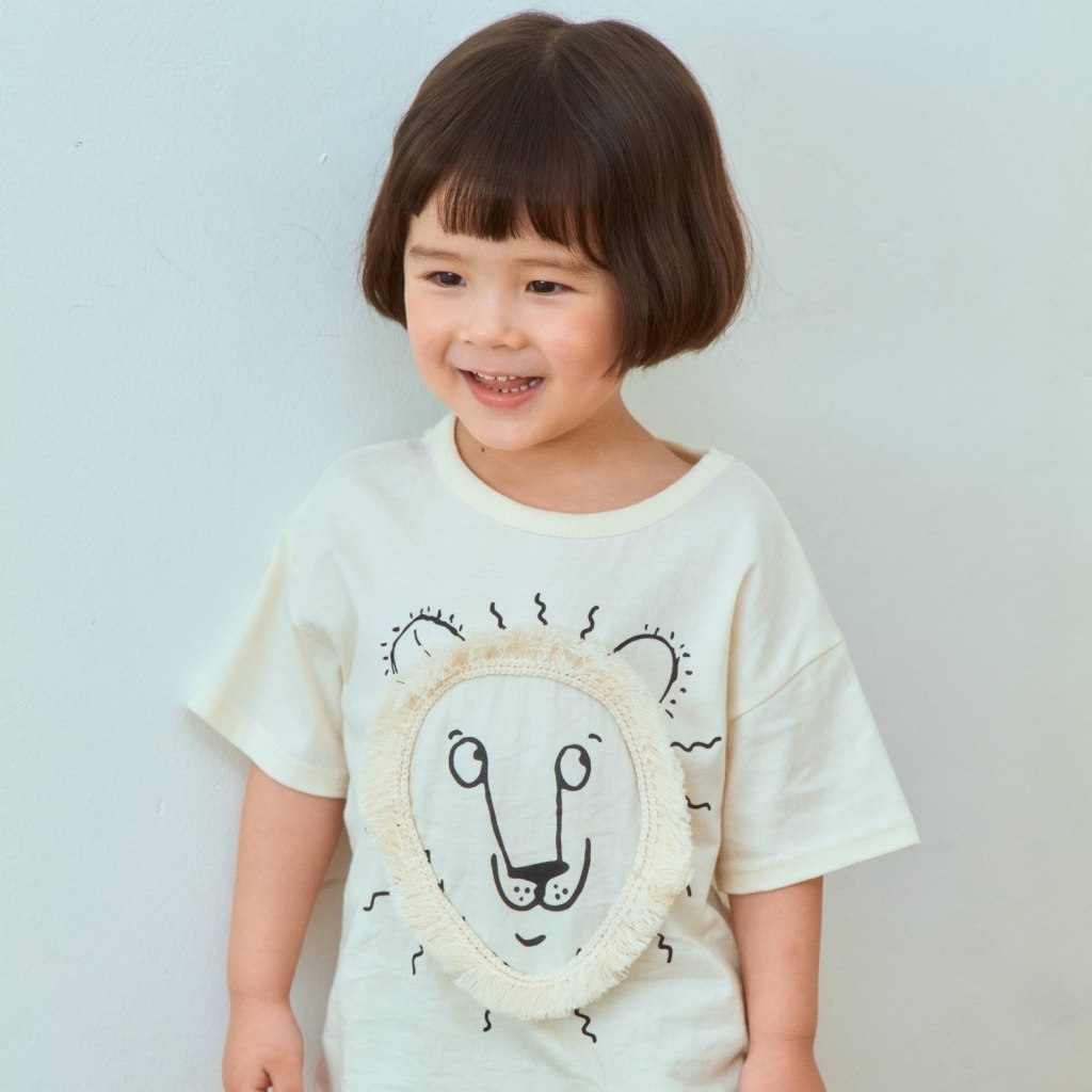 韓國🇰🇷1stblue 流蘇獅子短袖T恤(5-15)