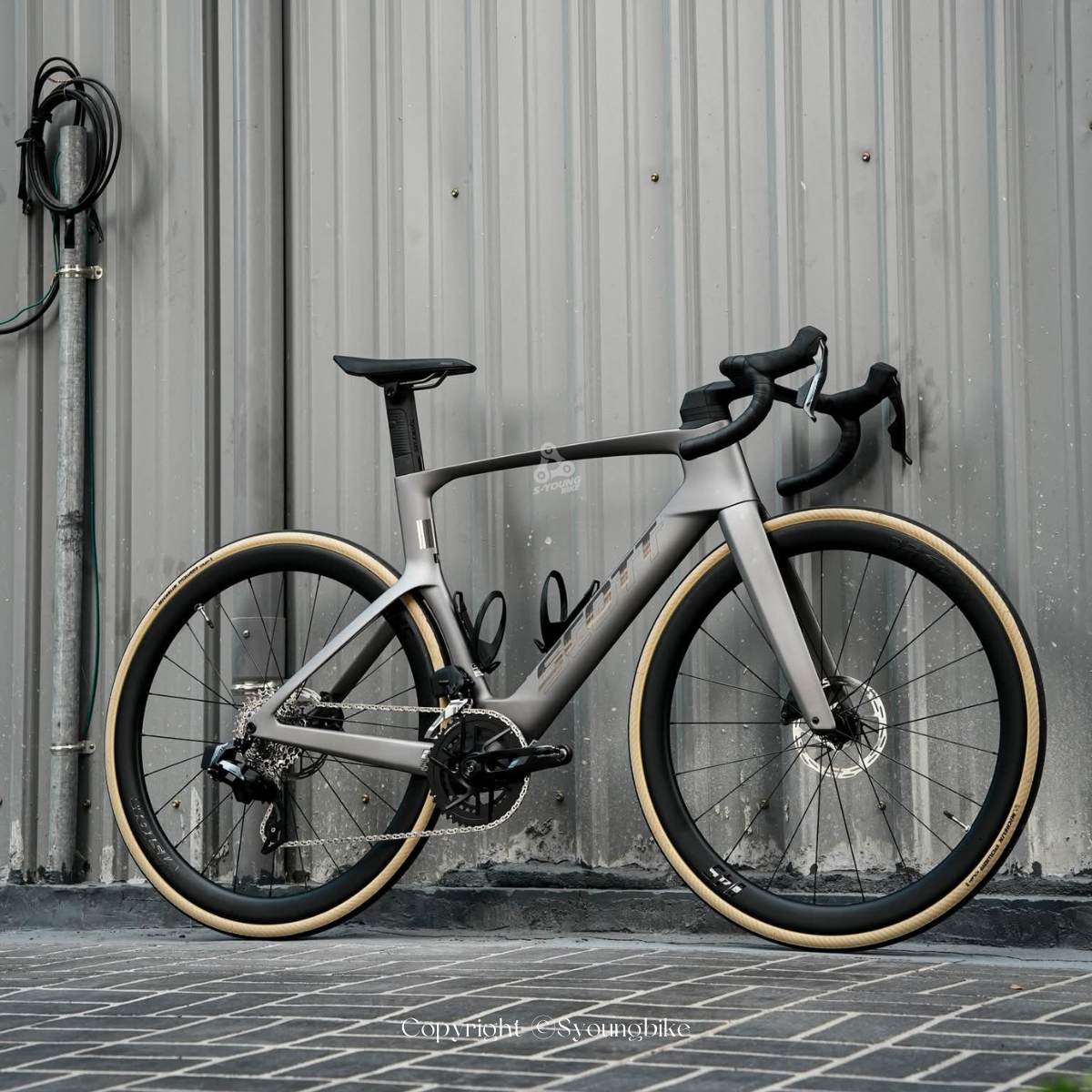 新款【SCOTT】Foil RC Ultimate 車架組 / Tungsten Grey 鎢鋼灰