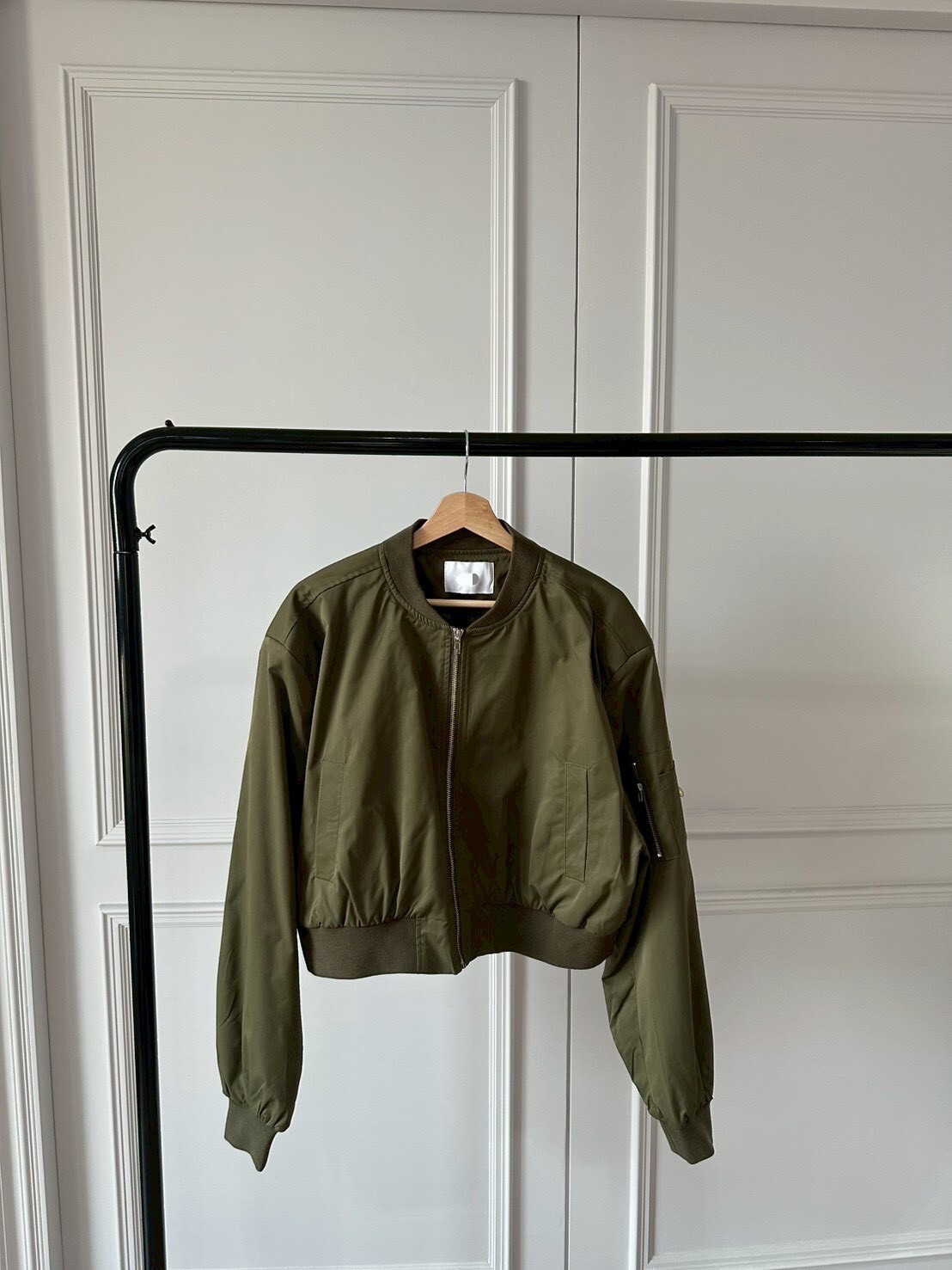 #AM40 薄料飛行員外套(杏/黑/綠)