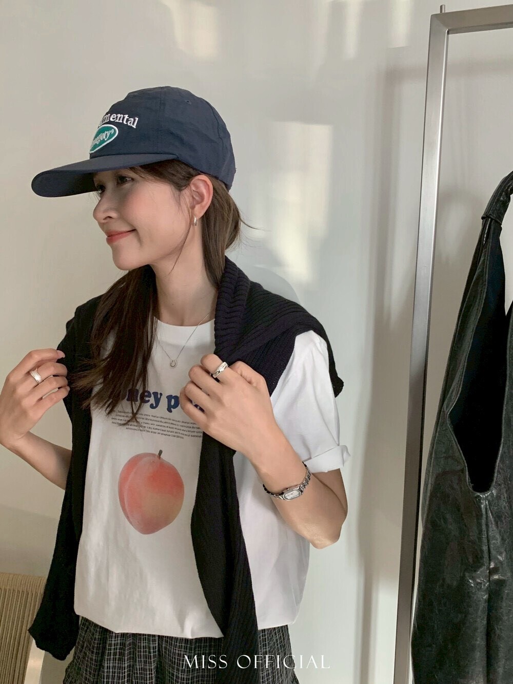 G6067-韓系水果圖案休閒T