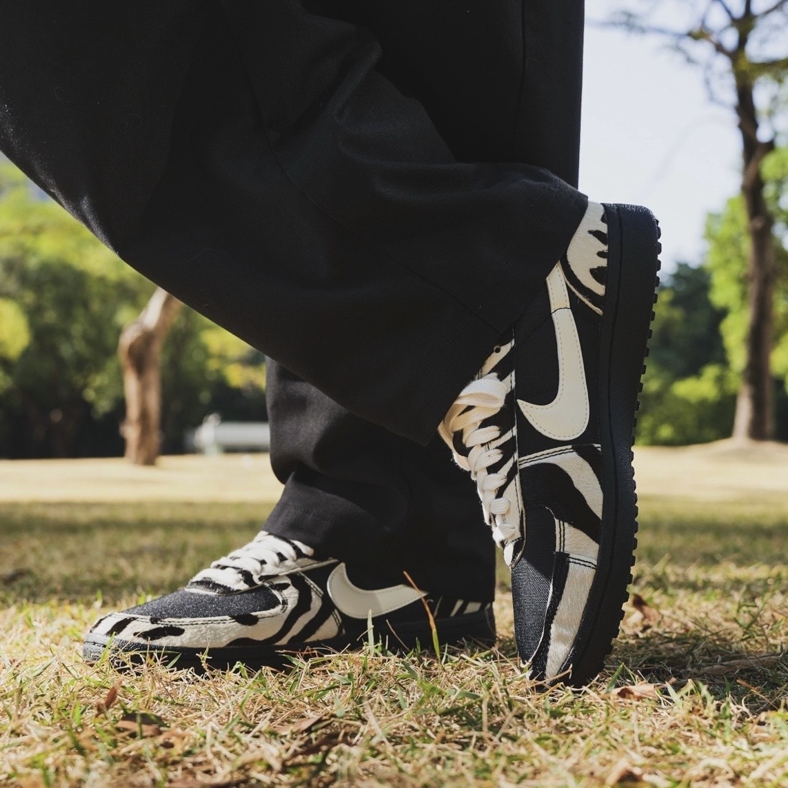 NIKE FIELD GENERAL 斑馬紋 黑白 復古 休閒 板鞋 IM5768-001