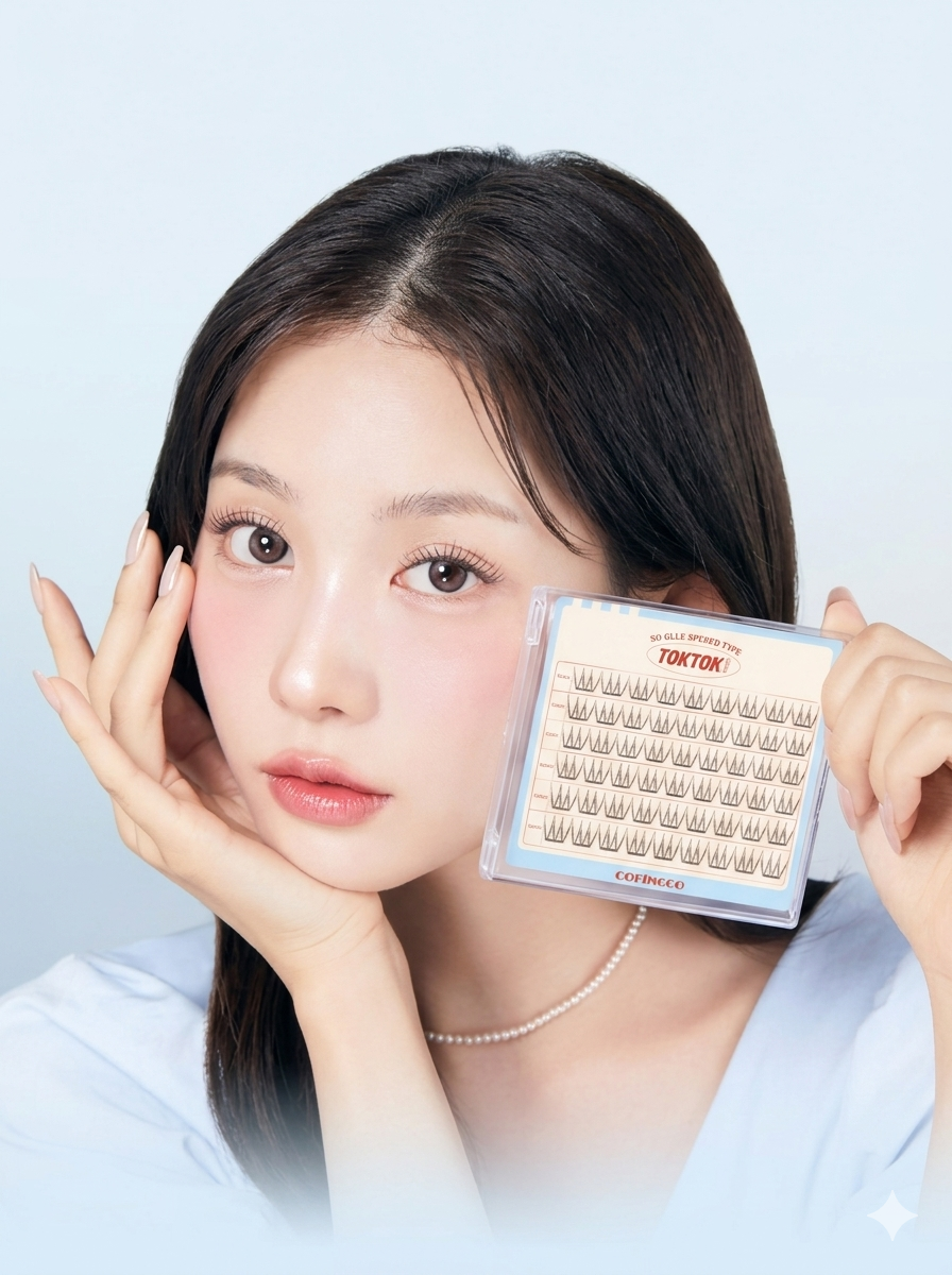 【 3/30收單 】Coringco TokTok 輕盈3秒免膠水假眼睫毛 韓國