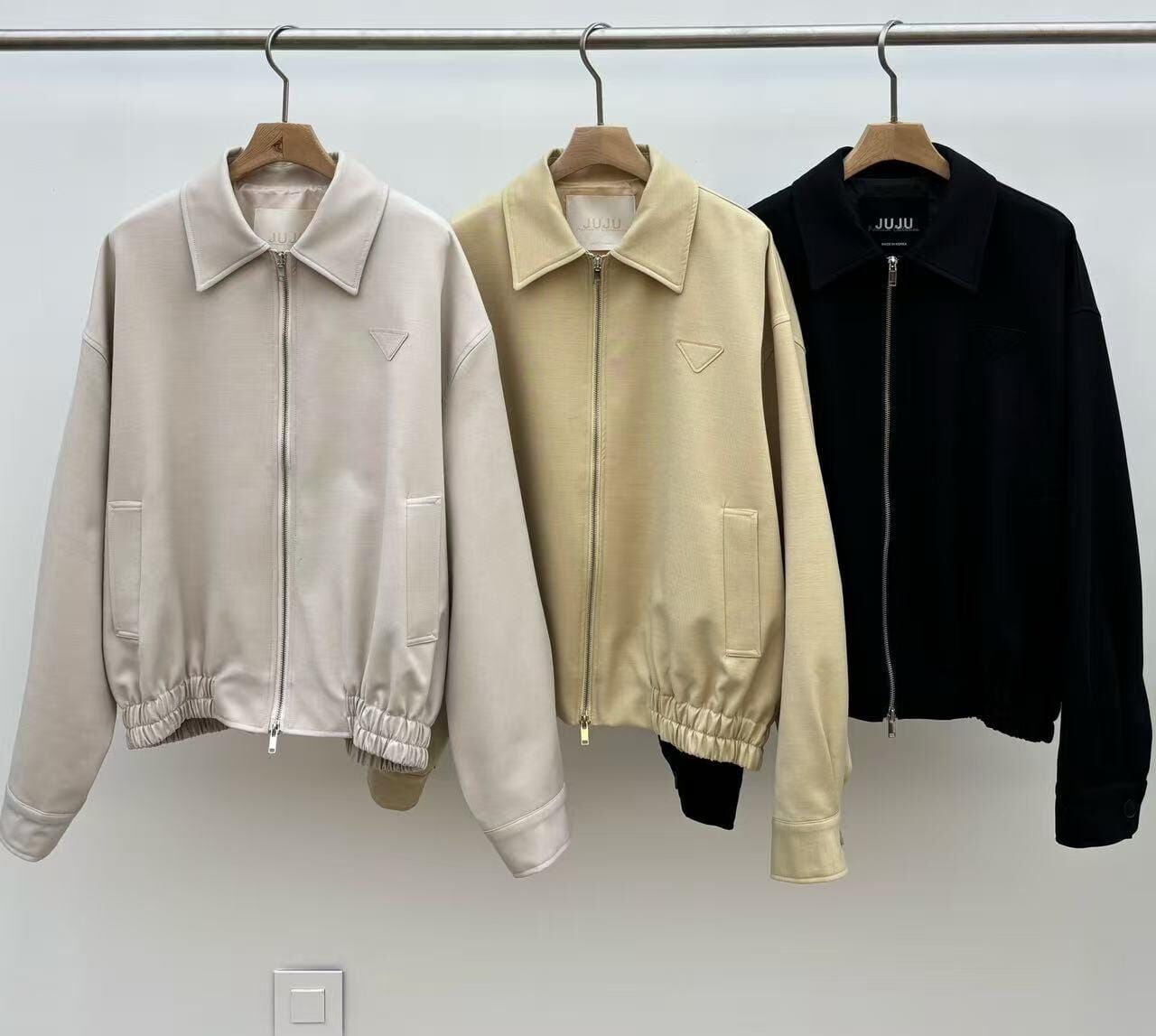 JU6013 P牌款束腰休閒外套