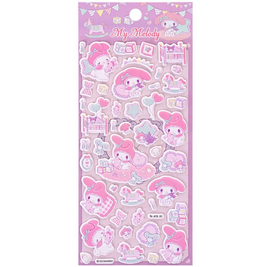 MY MELODY Sanrio| 3D泡泡貼紙