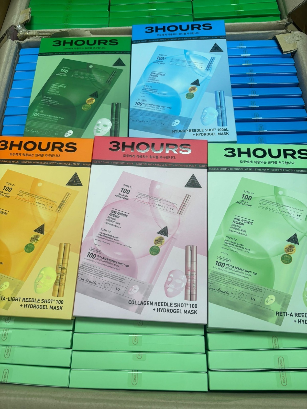 最新韓國VT Cosmetics 兩部曲微晶針精華面膜 33g x 4片/套