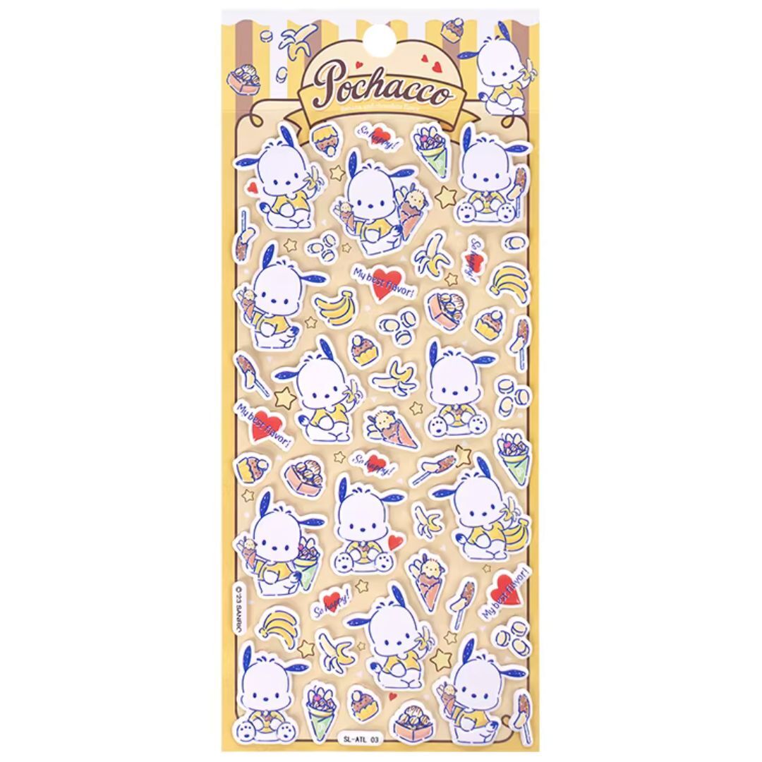 PC狗 Sanrio| 3D泡泡貼紙